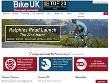 Tablet Screenshot of bike-uk.co.uk